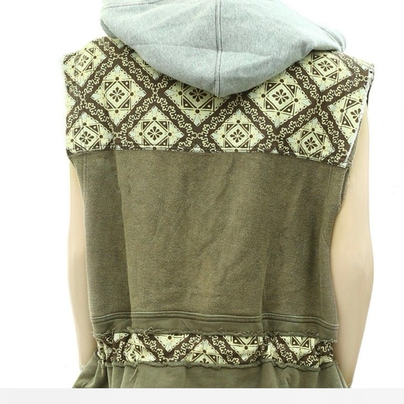Free People We The Free Hooded Vest Jacket - Picture 6 of 14